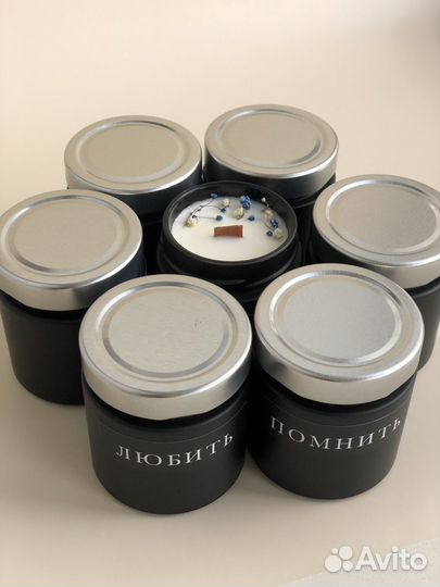 Свеча из соевого воска