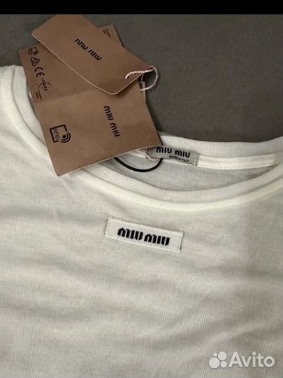 Miumiu лонгслив