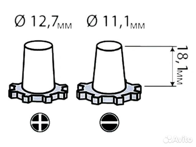 Аккумулятор авто Furukawa AGM S34B20L 35Ah 270A оп