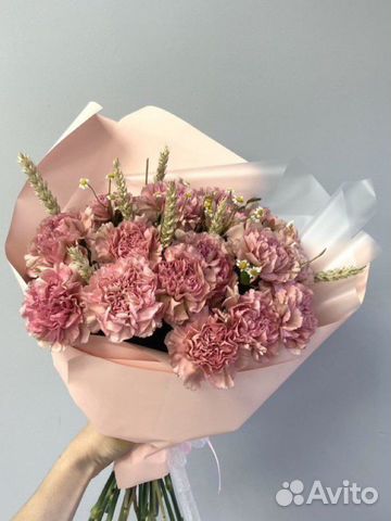 Букет из гвоздик (диантус)