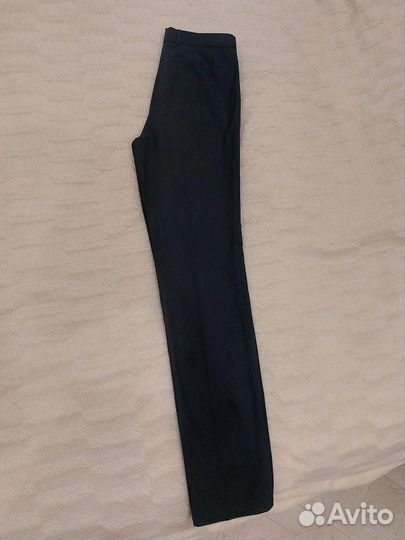 Брюки школьные тёмно синие 170 см