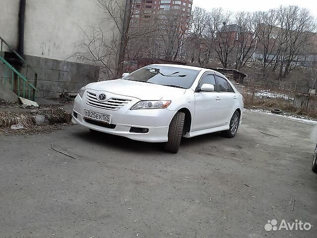 Накладки на бампера и пороги Toyota Camry ACV40