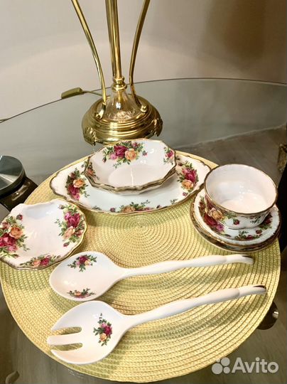 Royal Albert костяной фарфор сервировка