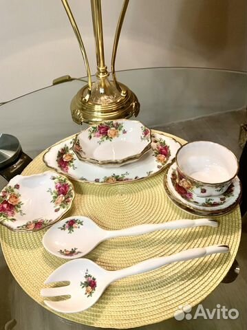Royal Albert костяной фарфор сервировка