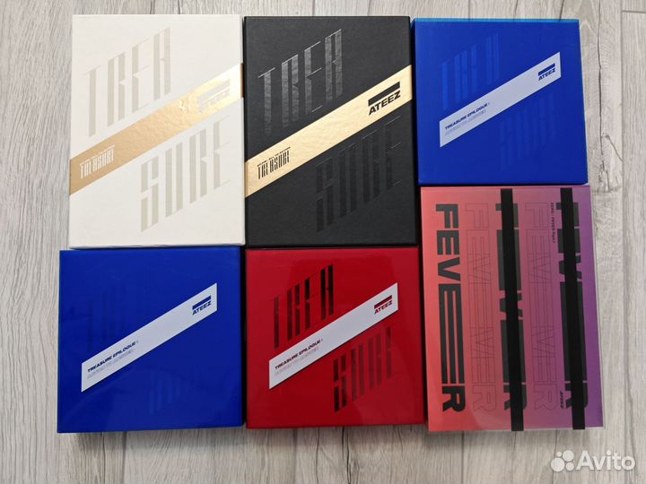 Альбомы ateez (и лайтстик)