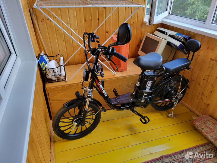 Электровелосипед white siberia camry 3.5