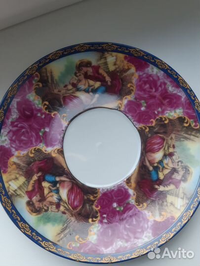 Чайная пара, ручная роспись