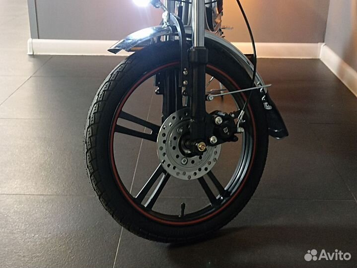 Электровелосипед Колхозник двухподвес 18