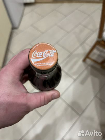 Колекционная бутылка CocaCola