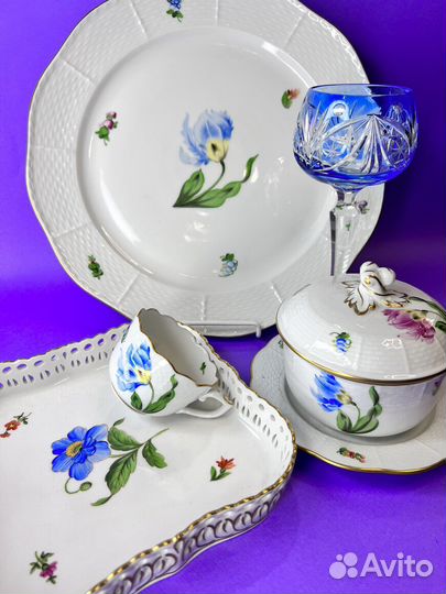 Чайные и кофейные Венгерские пары с цветами