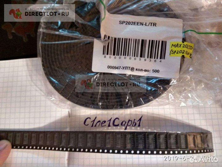 Микросхема sp202een-L/TR Sipex