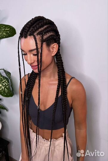 Афрокосы, афрокудри, афролоконы, косы, брейды