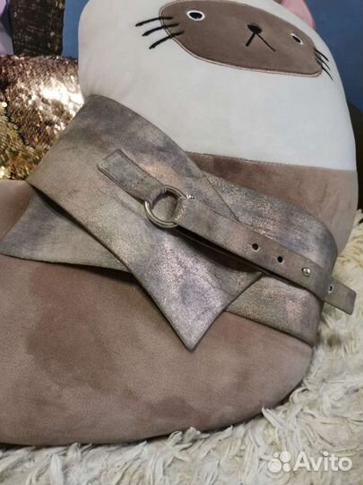 Пояс кожаный
