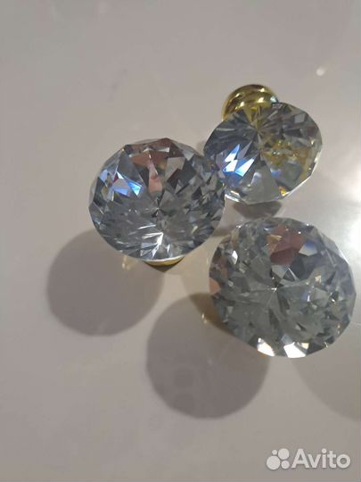 Мебельные ручки со сверкающими кристаллами, новые