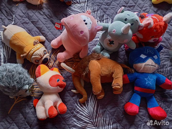 Новые мягкие игрушки