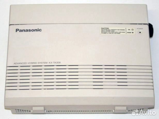 Атс Panasonic kx-ta616