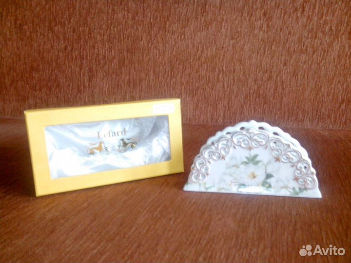 Салфетница и набор для нарезки лимона