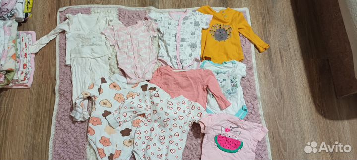 Вещи для новорожденных на девочку пакетом