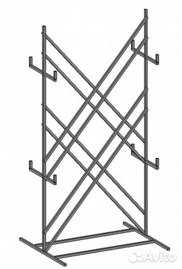 Стенд для хранения и продажи велосипедов