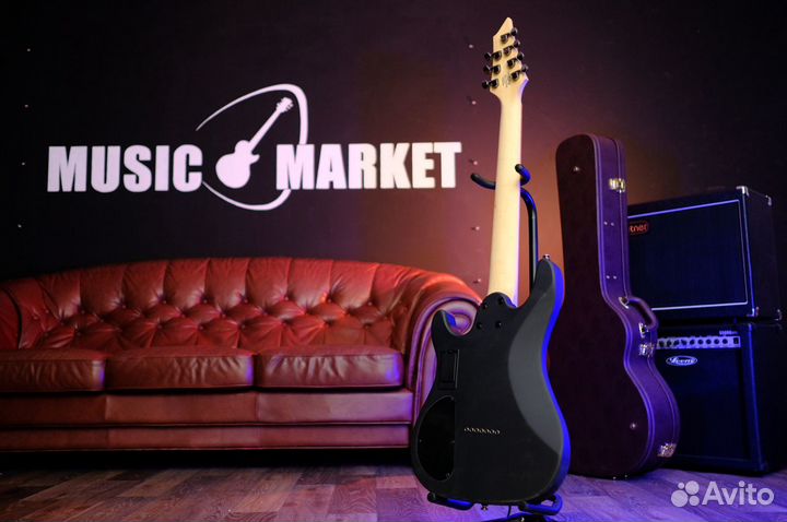 Электрогитара Cort + аксессуары