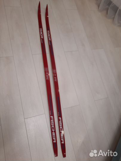 Лыжи беговые Тиса Fisher ретро