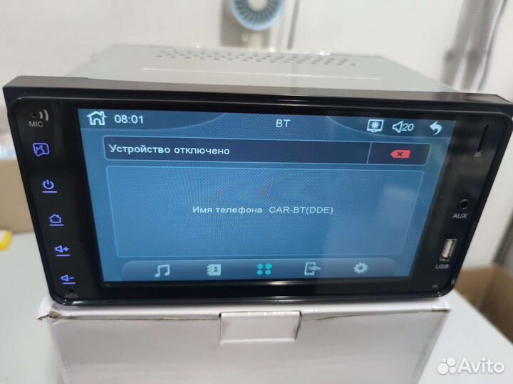 Магнитола 2 din KSD 7043A для Toyota 200x100cm