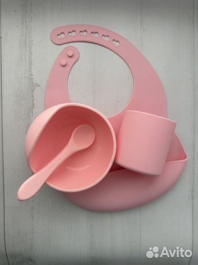 Силиконовая посуда для детей, для первого прикорма