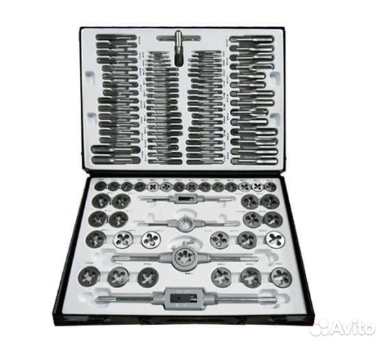 Набор плашек и метчиков (110пр) TRX0110