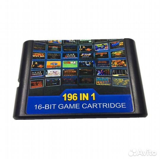 Картридж sega 196 в 1 разные игры Mindkids