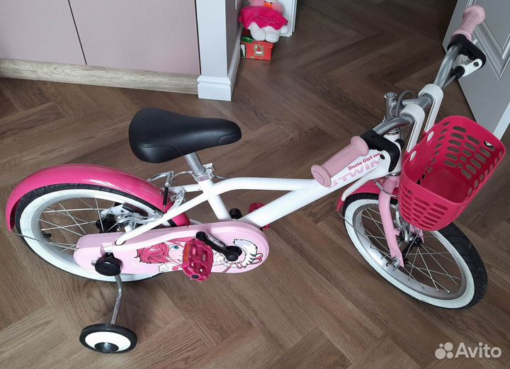 Велосипед для девочки btwin docto girl 500