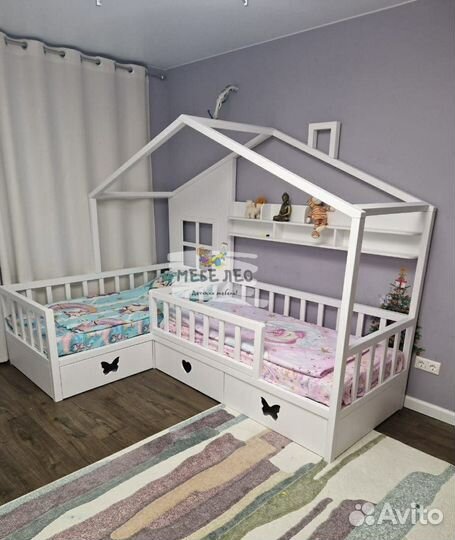 Кровать домик