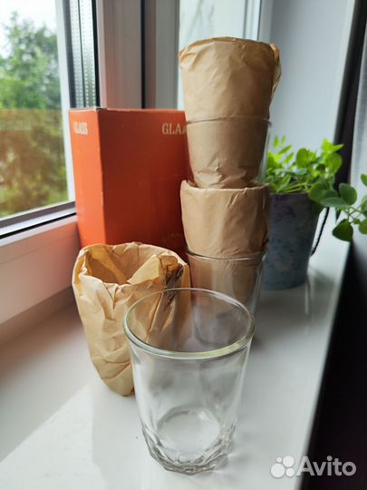 Стаканы набор 6 штук