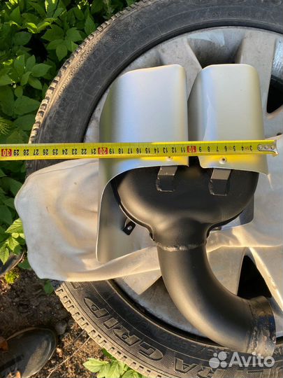 Насадки на глушитель Porsche Cayenne