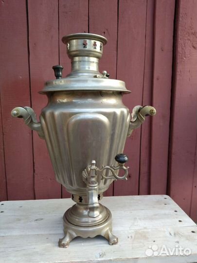Самовар угольный бу