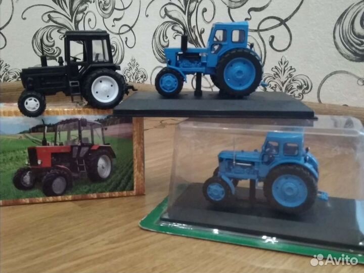 Модель трактора мтз-82, Т-40ам, Т-40А, 1:43