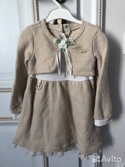 Платье для девочки 92