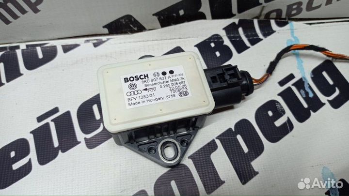 Датчик ускорения Audi A4 8K2 cdhb 07.06.2008