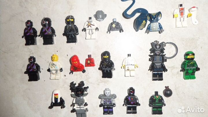 Lego ninjago минифигурки