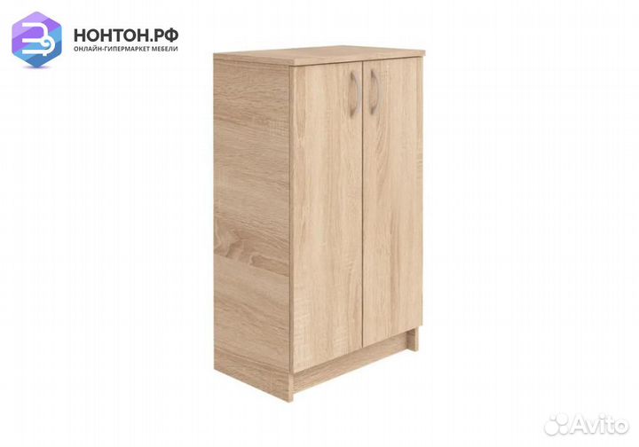 Тумба для обуви Эва дуб сонома светлый