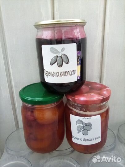 Варенье в большом ассортименте 0, 5 л