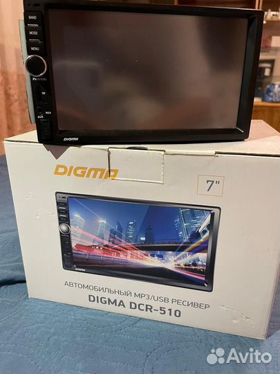 Магнитола Digma DCR-510