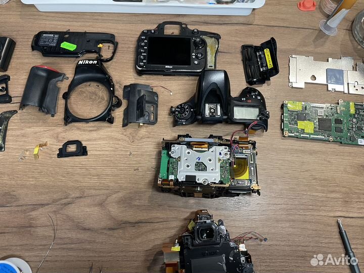 Ремонт фототехники Canon Nikon