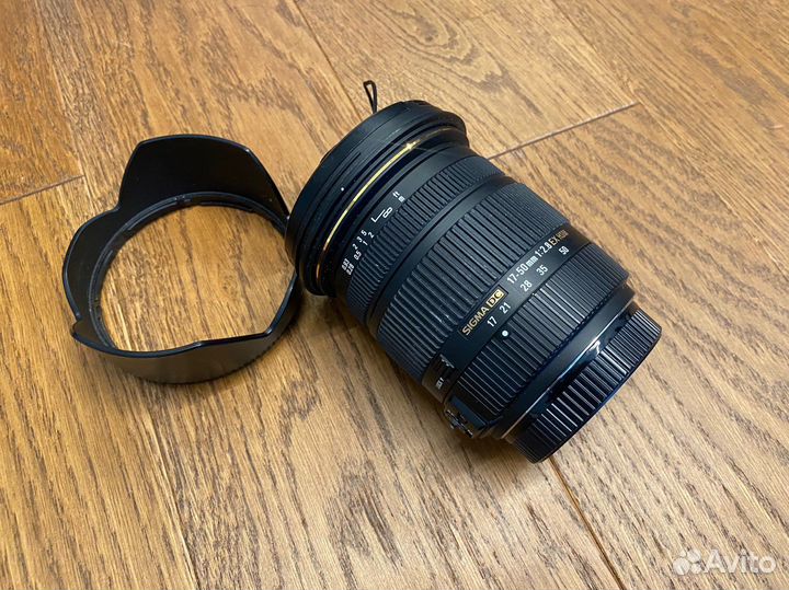Объектив Sigma DC 17-50mm 1:2.8 EX HSM для Sony