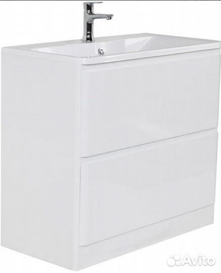 Тумба с раковиной BelBagno Albano 80 напольная