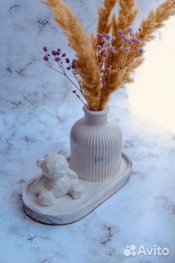 Подарочный набор из гипса