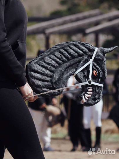 Лошадь на палке хоббихорс