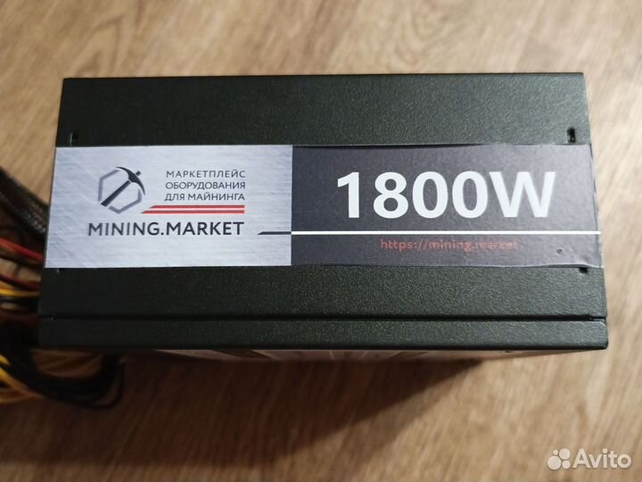 Блок питания для майнинга 1800w