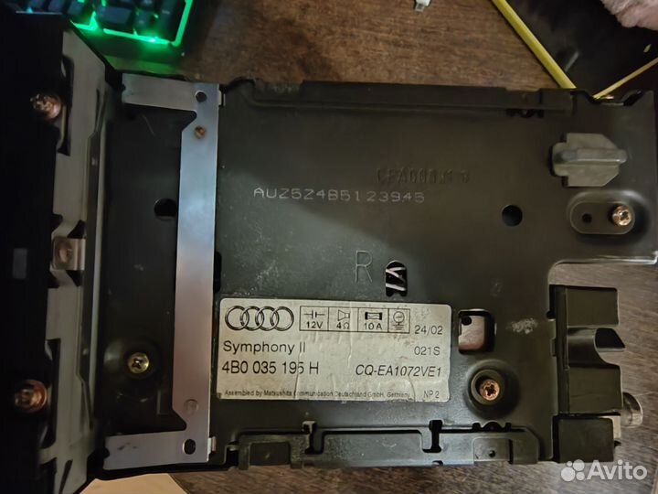 Audi a6 c5 магнитола Symphony 2