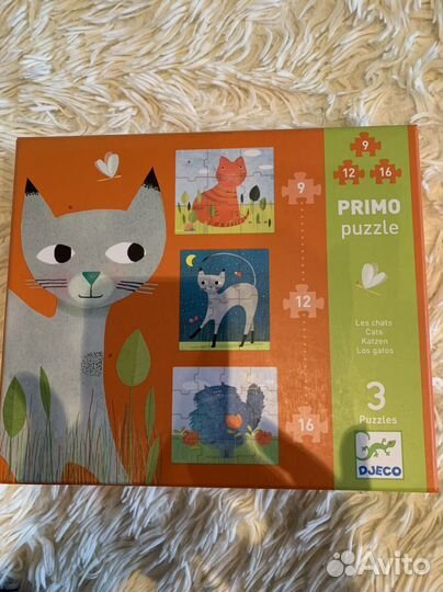 Пазлы Djeco Кошки