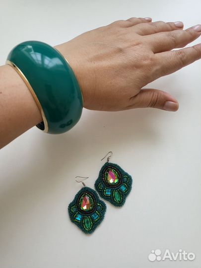 Браслет + серьги комплект